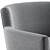Elegant a.rudin Armchair Design 3D model small image 3