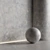 Seamless Grey Decorative Plaster 3D model small image 2