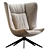 Stylish COLIBRI SOFT Armchair: 2016-version 3D model small image 1