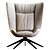 Stylish COLIBRI SOFT Armchair: 2016-version 3D model small image 3