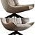 Stylish COLIBRI SOFT Armchair: 2016-version 3D model small image 6