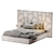 Modern Bed Portofino Model Defining Elegance 3D model small image 5