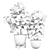 Ficus Indoor Plant 3D Model 3D model small image 3