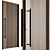  Stylish Door Set 97 3D model small image 3