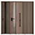  Stylish Door Set 97 3D model small image 5