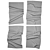 Fabric-like Wall Panel in Two Colors 3D model small image 6