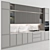Modern Island Kitchen 126 3D model small image 2
