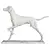 Pointing Dog Figurine 3D model small image 3