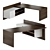 Vektor Executive Desk | Modern Design 3D model small image 1