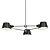 ImperiumLoft SPREAD D95 Chandelier 3D model small image 1