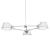 ImperiumLoft SPREAD D95 Chandelier 3D model small image 3