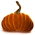 Pumpkin Bean Bag Chair 3D model small image 2