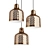 Cutout Pendant Light: Dual Finish 3D model small image 2