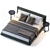 Modern Twiggy Bed by Minotti 3D model small image 3