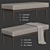 Arvid Wood Bench Studio Concept 3D model small image 6