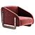 Elegant Bevan Chair Model 3D model small image 5