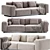 Vitra Soft Modular Sofa, 2015 3D model small image 1