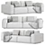 Vitra Soft Modular Sofa, 2015 3D model small image 5