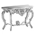Vintage Barok Console Table 3D model small image 5
