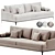 Modern Poliform Bellport Sofa 3D model small image 1