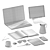 Apple Desk Set Bundle 3D model small image 5