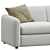 Elegant Lilia Storage Sofa 3D model small image 2