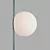 Belty Orb LED Track Light 3D model small image 2