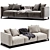 Elegant Corso Sofa 2017 Modern 3D model small image 2
