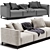 Elegant Corso Sofa 2017 Modern 3D model small image 4