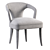 Modern Mary Q Chair Rendered 3D model small image 2