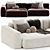  Sky Modular Sofa: Tamamm Quality 3D model small image 6