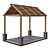 Outdoor Gazebo 3D Models Pack 3D model small image 1