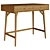 Mid-Century Mini Desk by Westelm 3D model small image 1