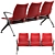 Signature Tandem Armchair L-W02-1 3D model small image 2