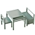 H&M Kids Furniture Set 3D model small image 4