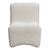 Plush Shearling Chair, Cardiff Cream 3D model small image 2