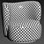 Rico Boucle Lounge Chair: Modern Comfort 3D model small image 7