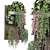 Metal Shelf Plant Set 3D 3D model small image 1