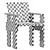 Modern Pine CRATE Chair 3D 3D model small image 5