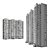 Luxury Skyscraper Living Solution 3D model small image 4