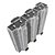 Luxury Skyscraper Living Solution 3D model small image 5