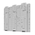 Luxury Skyscraper Living Solution 3D model small image 6