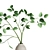 Rustic Dry Branches Bouquet Décor 3D model small image 3