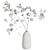 Rustic Dry Branches Bouquet Décor 3D model small image 4