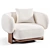 Modern Bol Armchair 3D Model 3D model small image 2