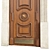 Classic Door 1100mm 3D Model 3D model small image 2