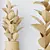 Elegant Rubber Ficus Melany Set 3D model small image 5