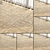Seamless Parquet Wood Texture Bundle 3D model small image 1