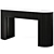 Modern Mcmahon Console by Interior Secrets 3D model small image 1