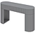 Modern Mcmahon Console by Interior Secrets 3D model small image 5